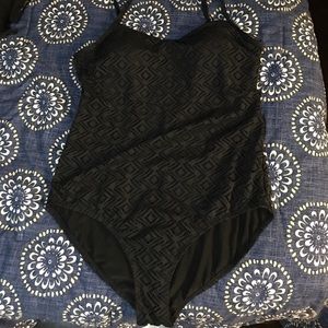 Black one Piece swimsuit